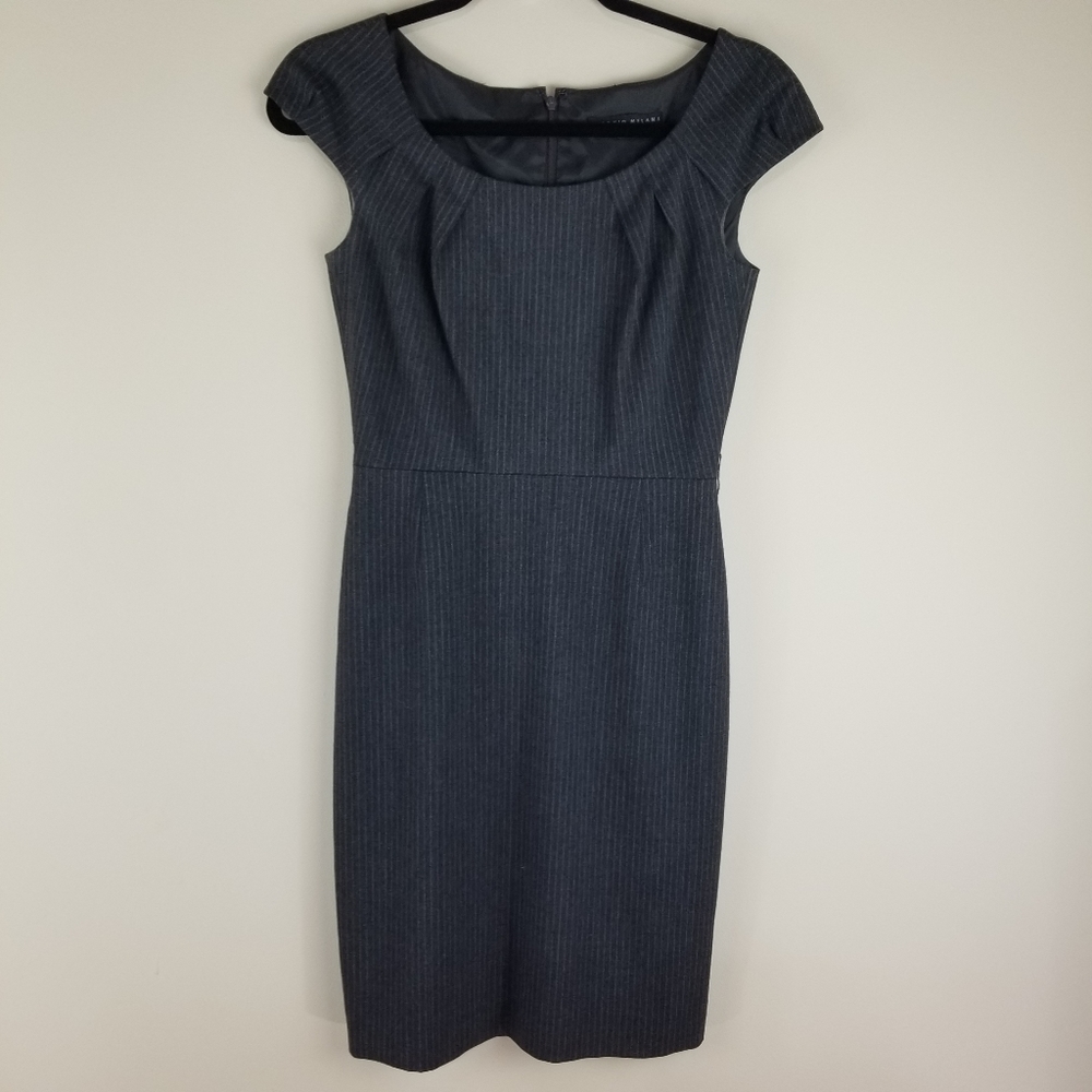 Antonio Melani Cap Sleeve Midi Career Dress 0
